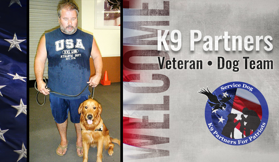 New Service Dog Team – Jim, U.S. Navy Veteran K9 Jase