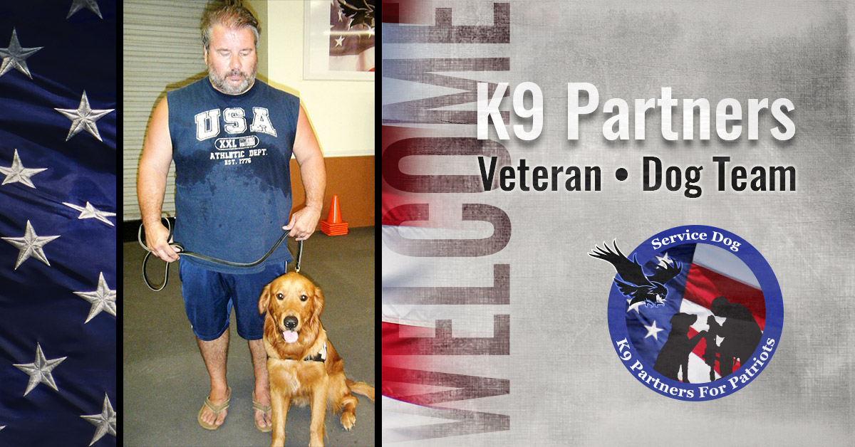 Jim, U.S. Navy veteran K9 Jase