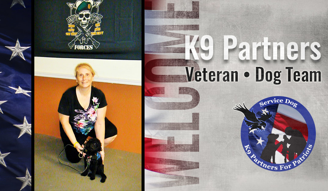 New Service Dog Team – Sandy, U.S. Army Veteran K9 Sapphire