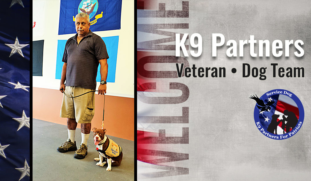 Service Dog Team Fredxie, U.S. Army Veteran and K9 Dumass