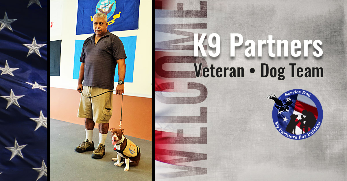 K9 Partners for Patriots Service Dog Team - Fredxie and Dumass