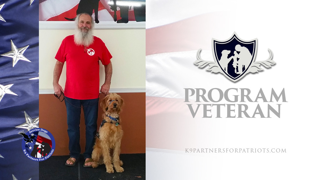 Service Dog Team Charles, USMC Veteran and K9 Dudley