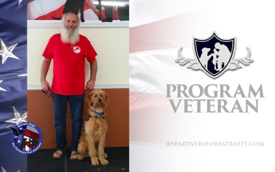 Service Dog Team Charles, USMC Veteran and K9 Dudley