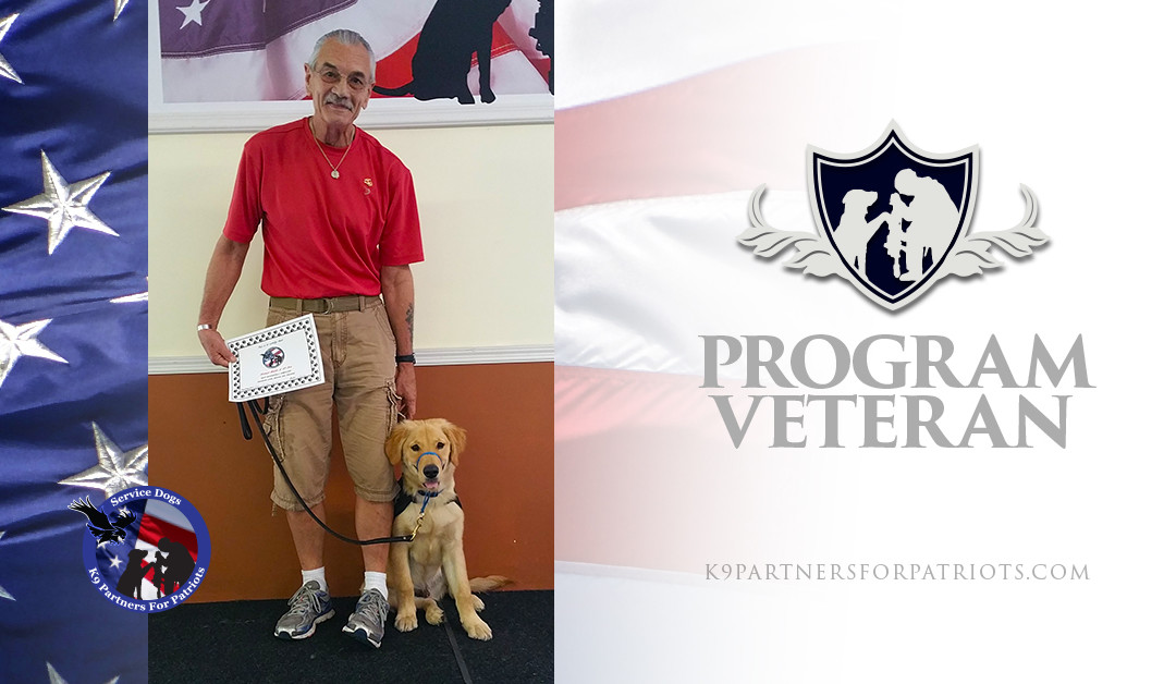 Service Dog Team Worner, USMC Veteran and K9 Ben