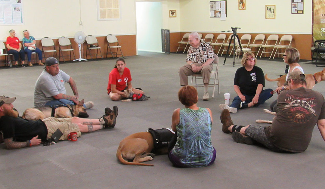 WW2 Veteran Visits K9P4P