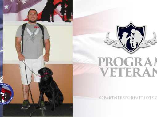 USMC Veteran Tim and K9 Shadow – Service Dog Team