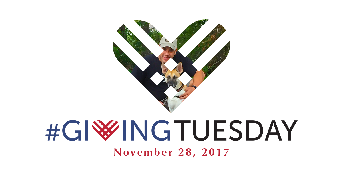 Giving Tuesday - Giving Veterans with PTSD a second chance at life.