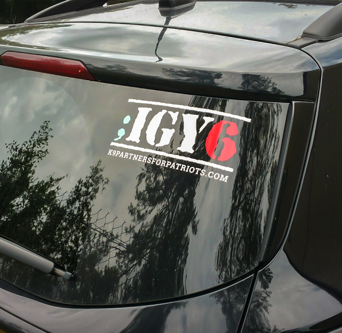 Military Vetern Suicide Prevention ;IGY6 I Got Your 6 Vinyl Decal Sticker