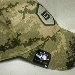 Hat Clip K9 Partners for Patriots - Black