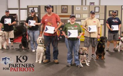 Press Release – K9 Partners for Patriots Reaches 200 Graduates Among Veterans & Service Dogs