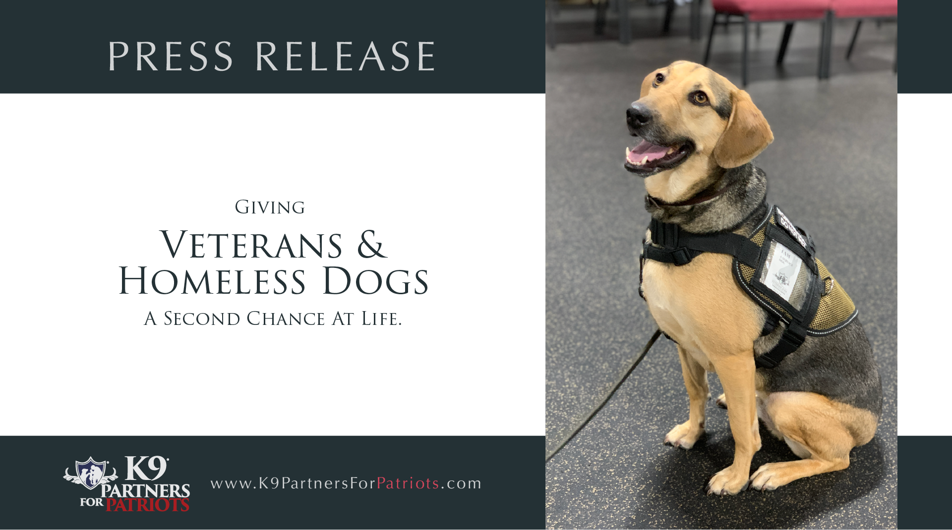 Press Release - K9 Partners for Patriots