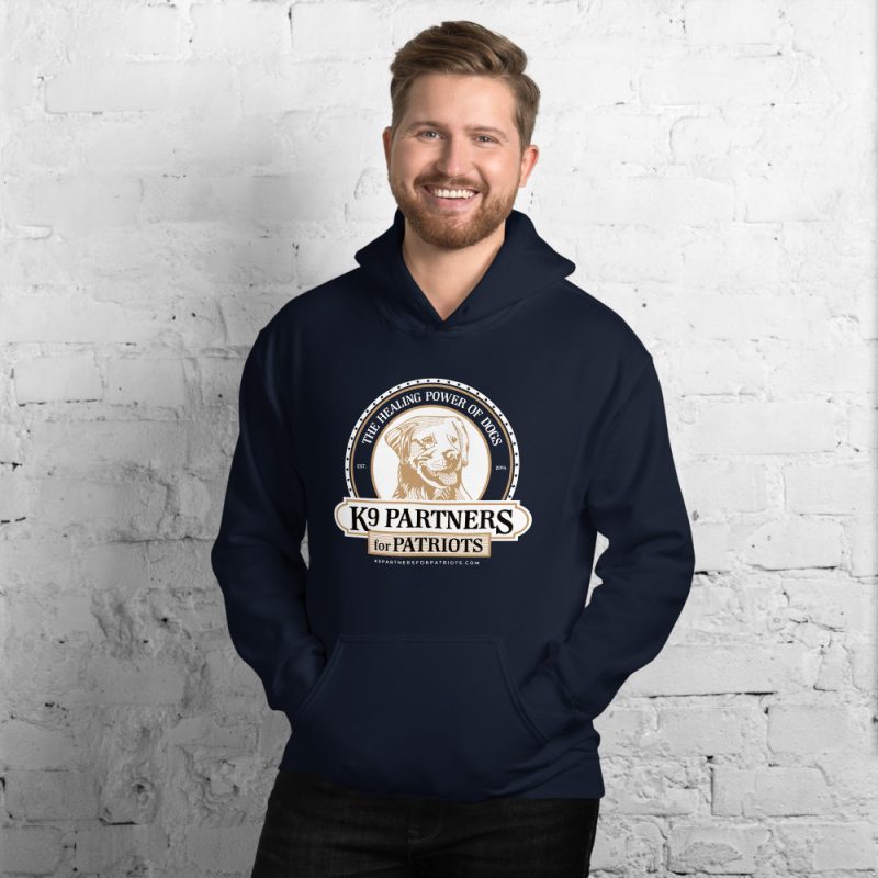 The Healing Power of Dogs K9 Partners for Patriots Unisex Hoodie - Image 3