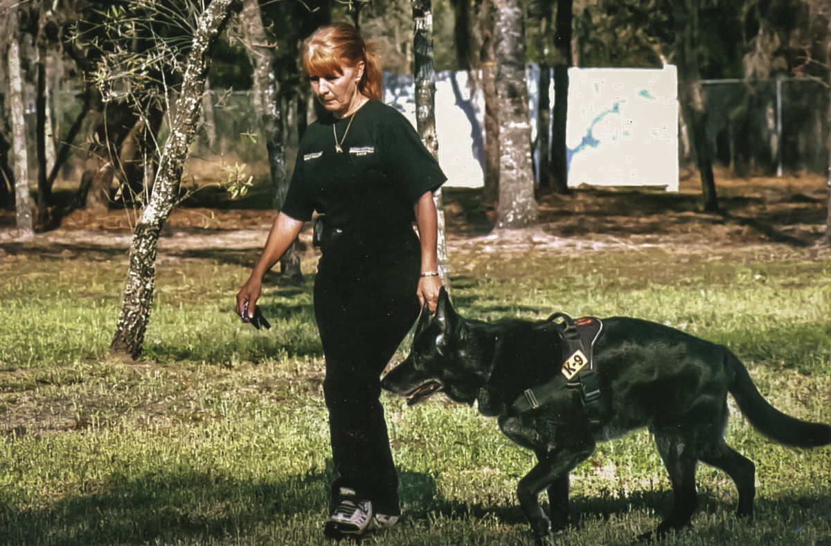 Mary Peter, CMDT and Her Forensic Cadaver Dog, Ruger