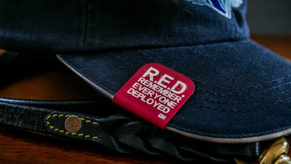 Remember Everyone Deployed Hat Clip