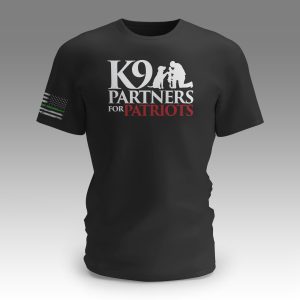 K9 Partners for Patriots Support Tee