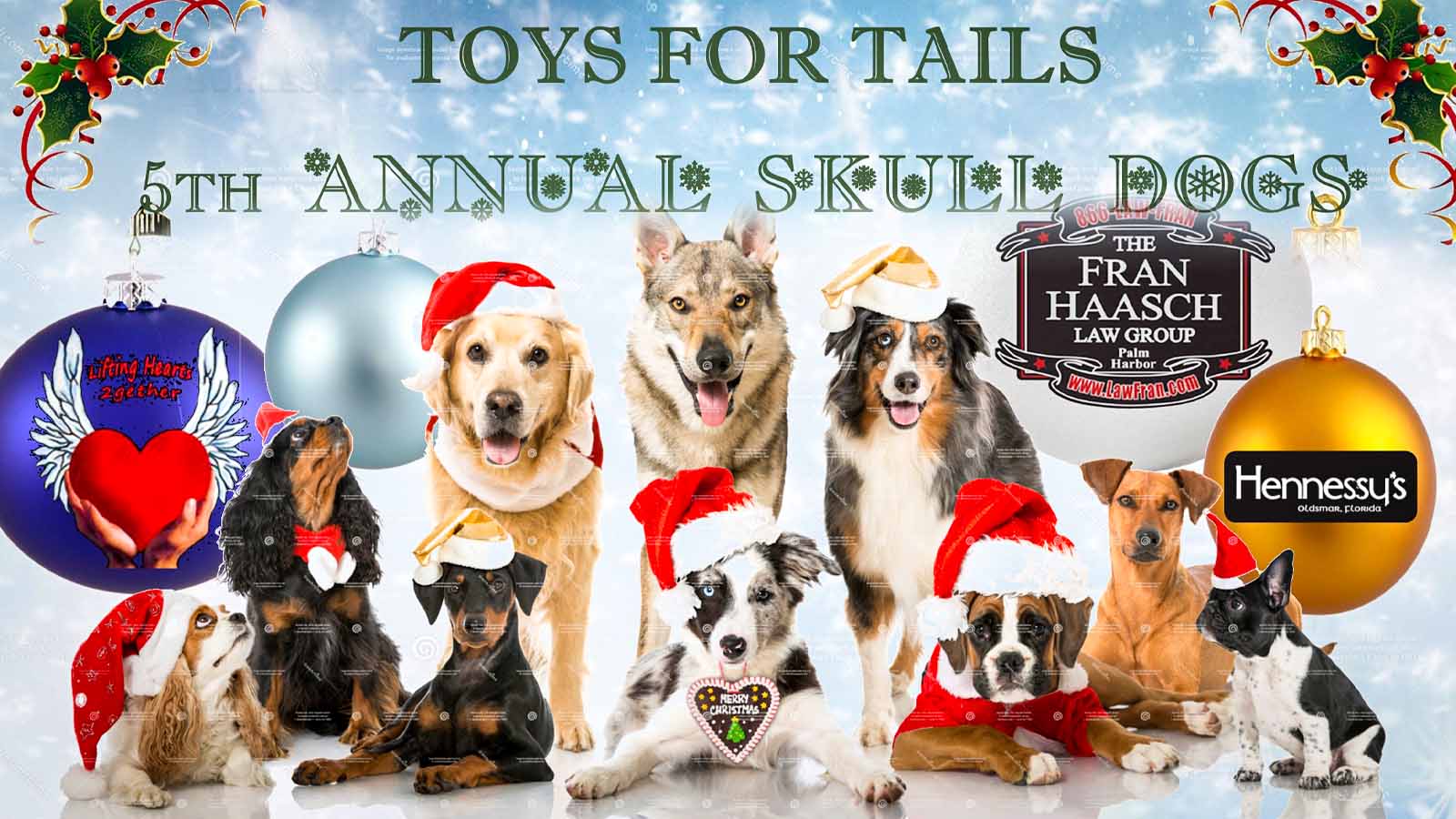 Toys for Tails - Skull Dogs Annual Holiday Party
