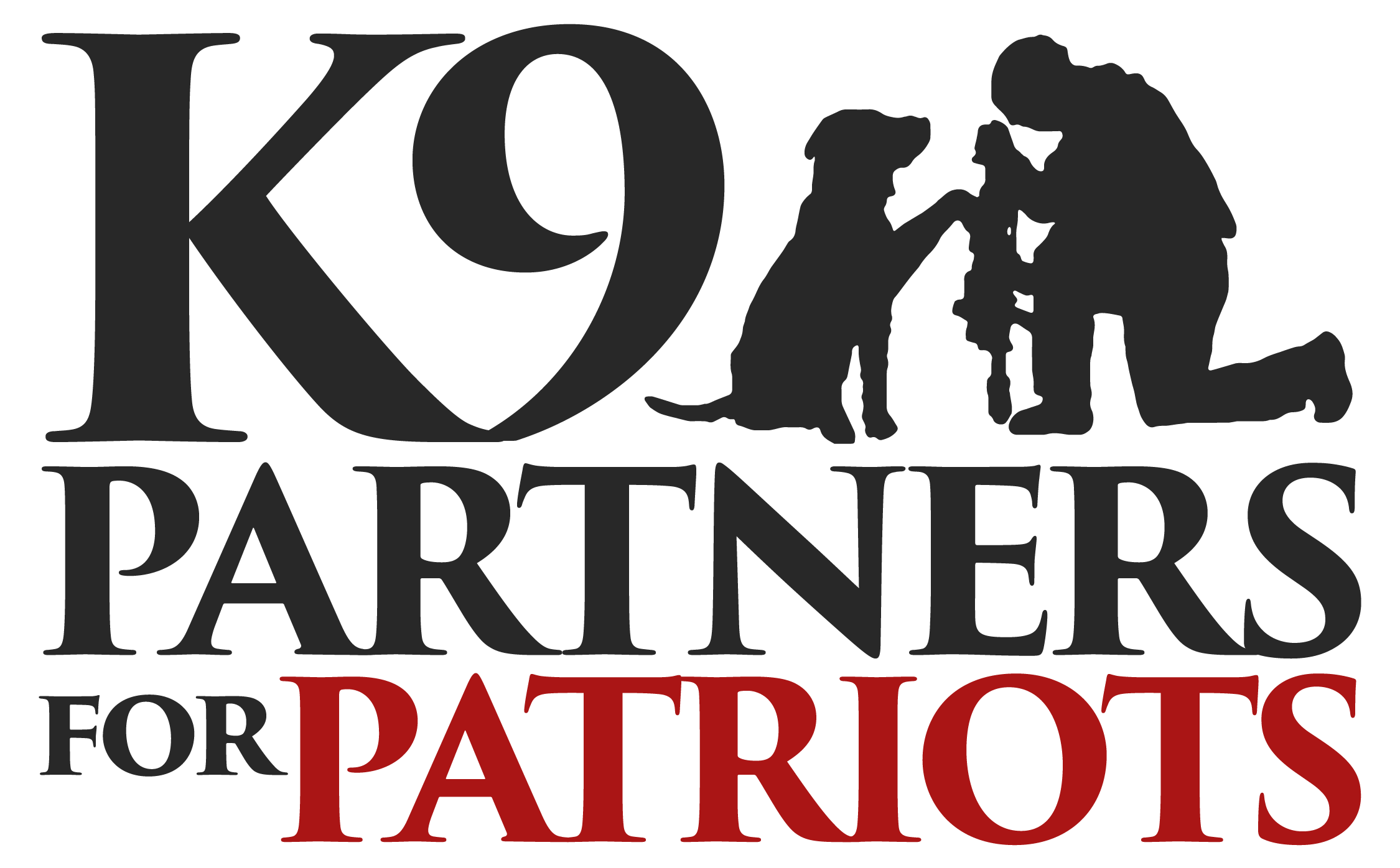 K9 Partners for Patriots Logo 4-Color