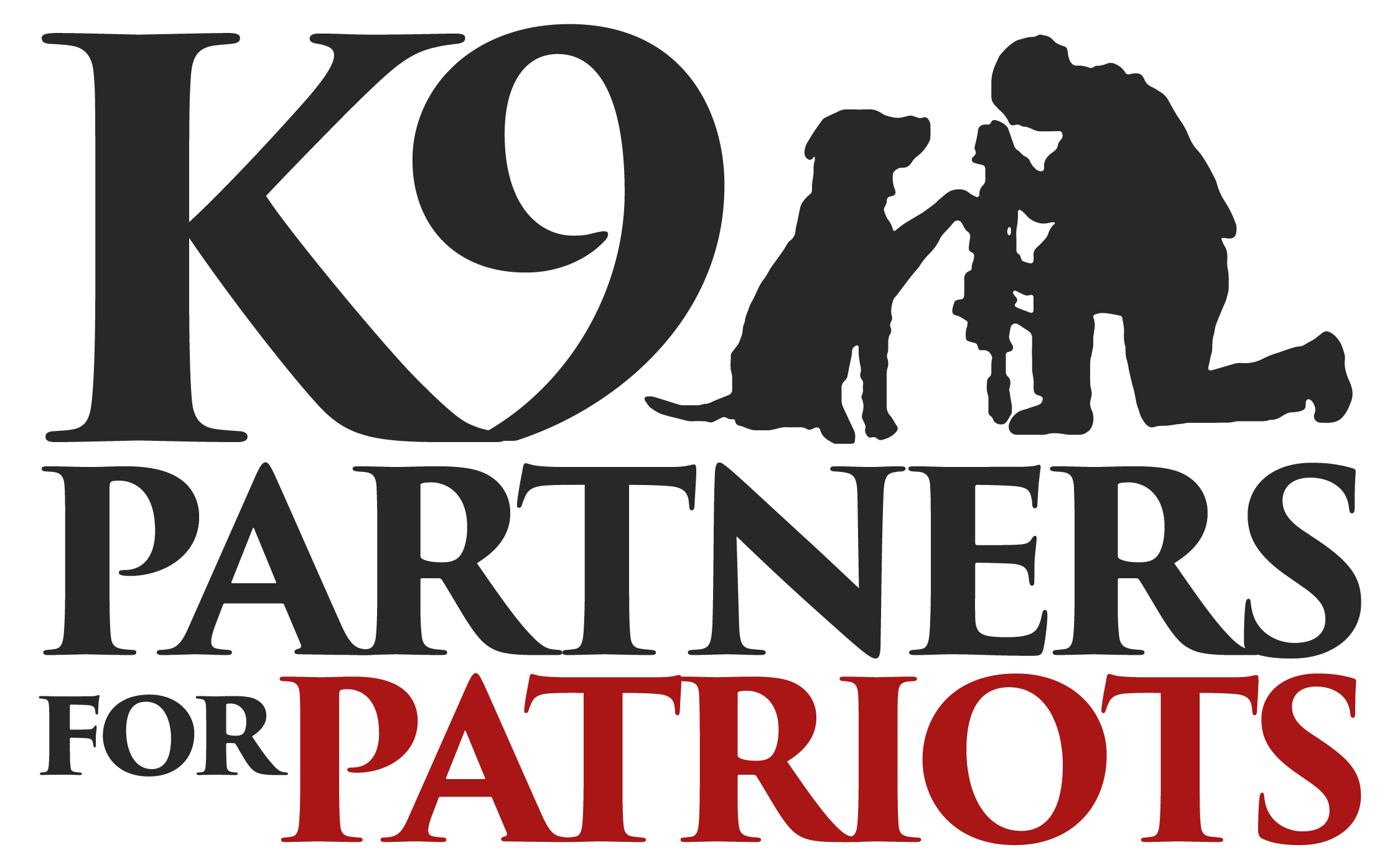 K9 Partners for Patriots Logo Unisex Hoodie - PTSD Service Dogs for Veterans