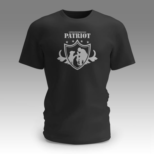 Patriot #OPERATIONRESCUE22 Light Print Unisex T-Shirt