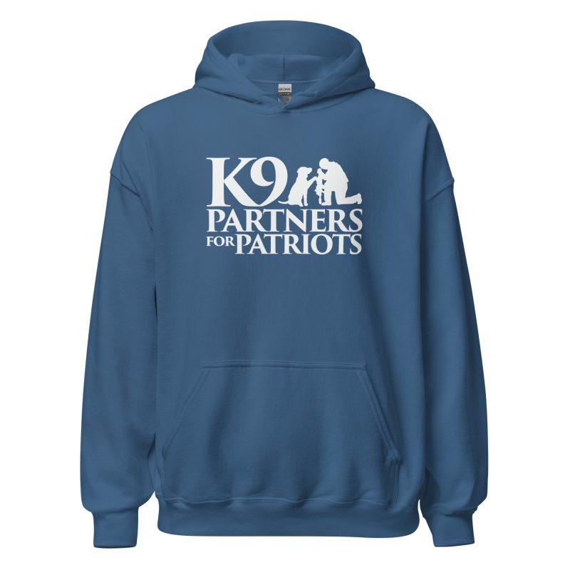 K9 Partners for Patriots Logo Unisex Hoodie - Image 6