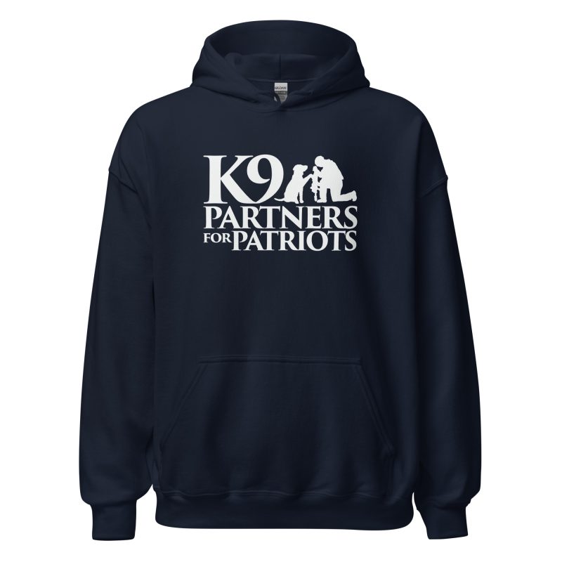 K9 Partners for Patriots Logo Unisex Hoodie - Image 2