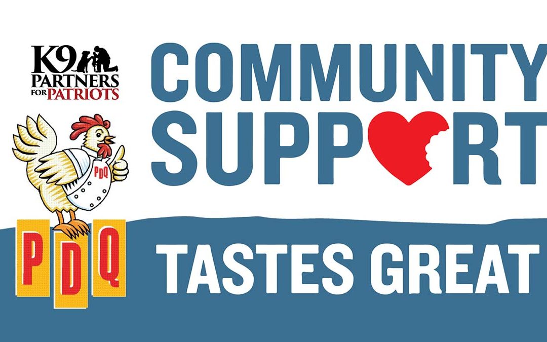 PDQ Community Support Tastes Great