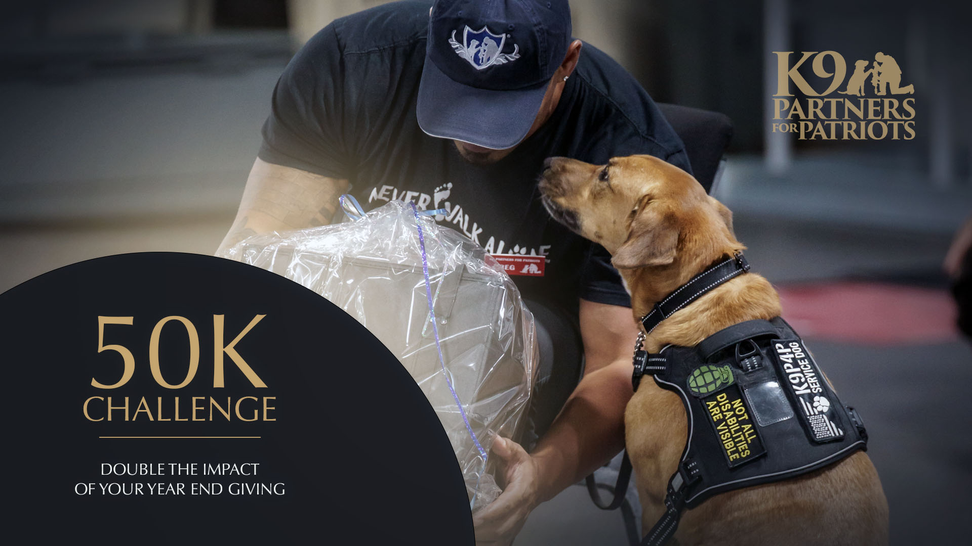 Join the $50K Challenge: Double the Impact for Veterans in Need!