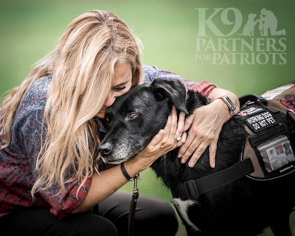 USAF Veteran Wendy and Service Dog Maverick