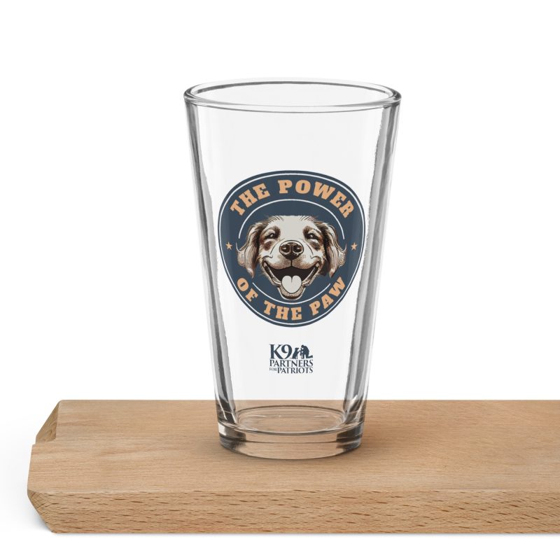 The Power of the Paw Shaker Pint Glass - Image 2