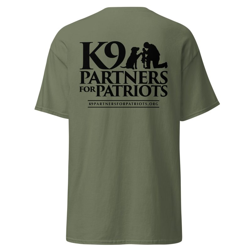 Support Veterans PTSD Relief T-Shirt | K9 Partners for Patriots - Image 4