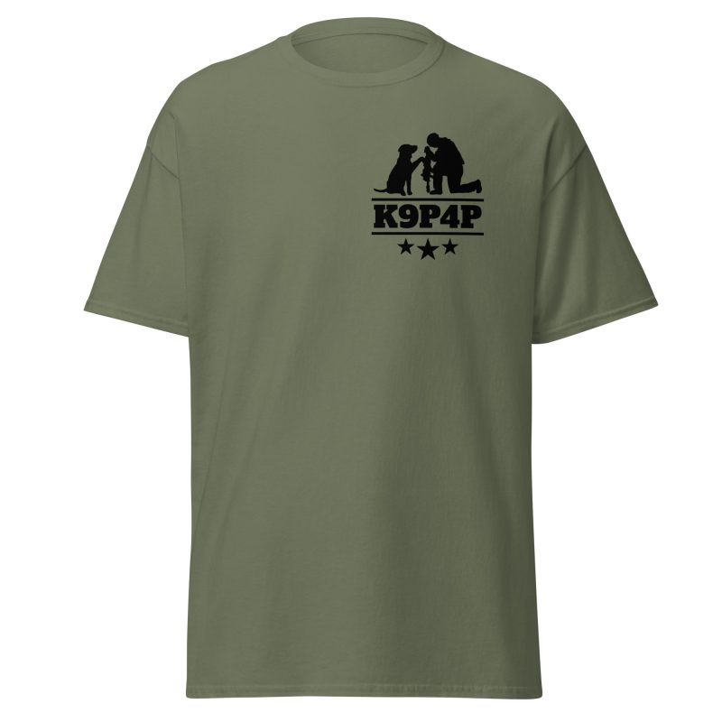 Support Veterans PTSD Relief T-Shirt | K9 Partners for Patriots - Image 3