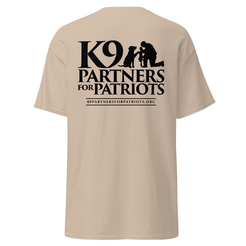 Support Veterans PTSD Relief T-Shirt | K9 Partners for Patriots - Image 2