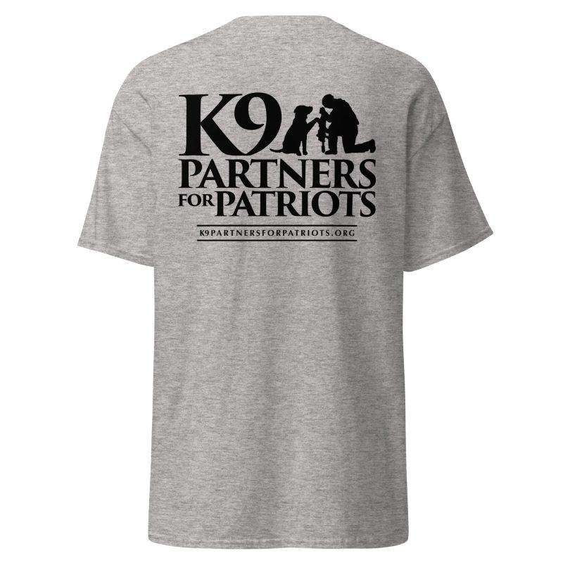 Support Veterans PTSD Relief T-Shirt | K9 Partners for Patriots - Image 6