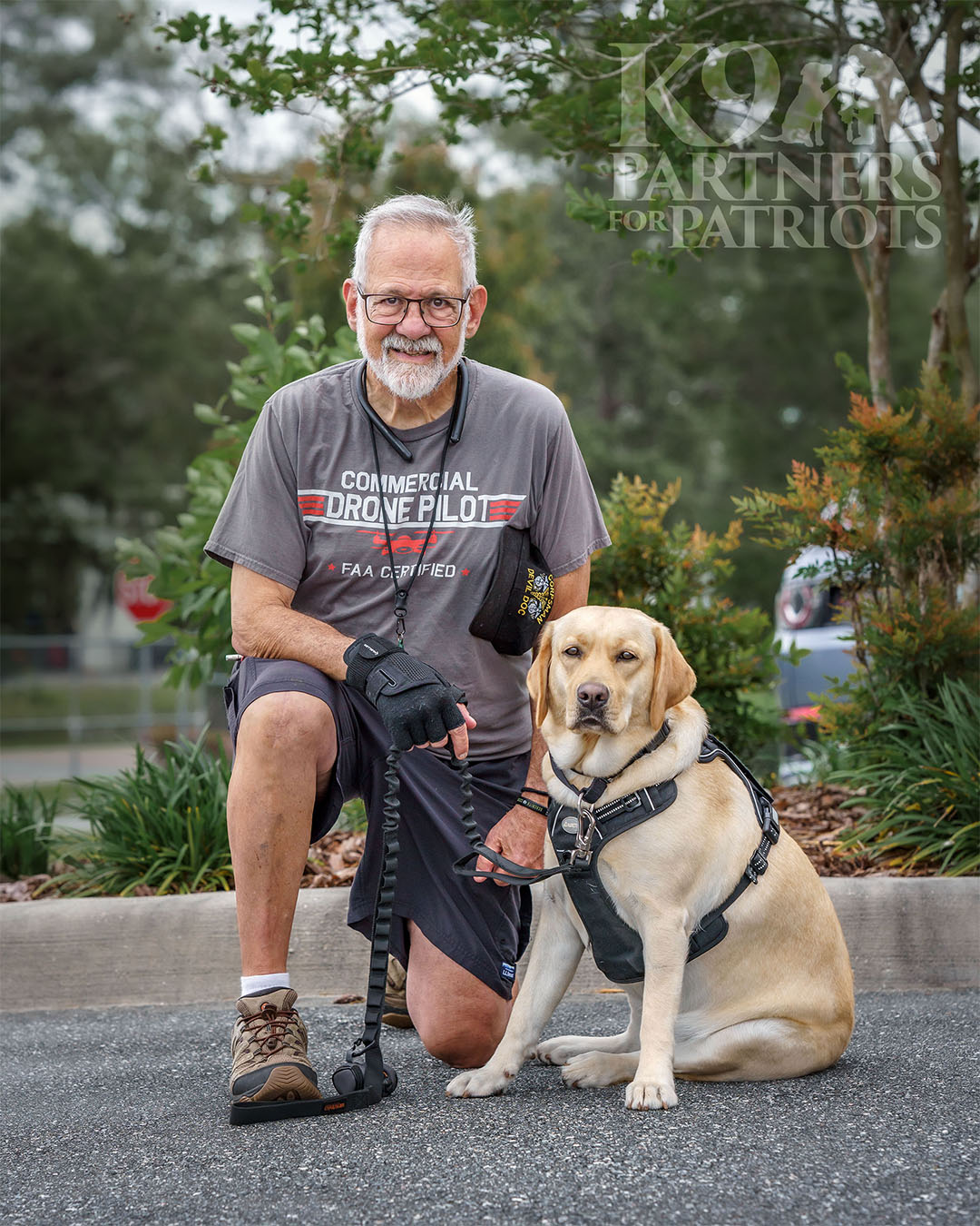 Frank & Gracie - K9P4P Service Dog Team