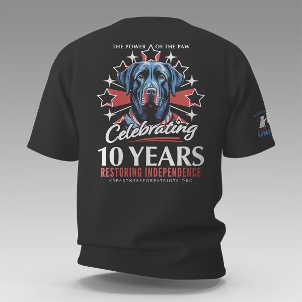 10 Year Anniversary Limited Edition Black T-Shirt