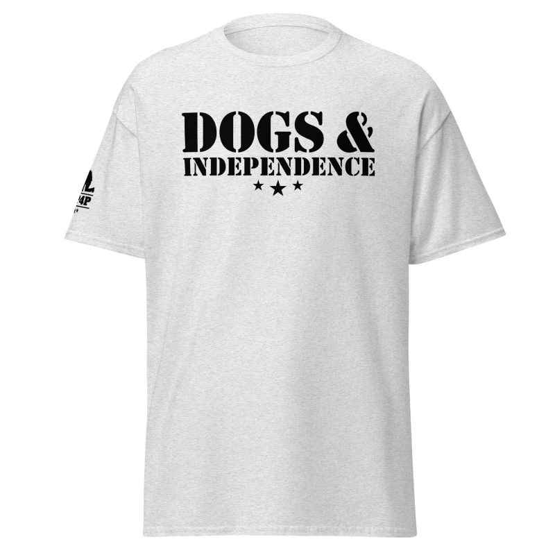 Dogs & Independence Unisex T-Shirt - Image 6