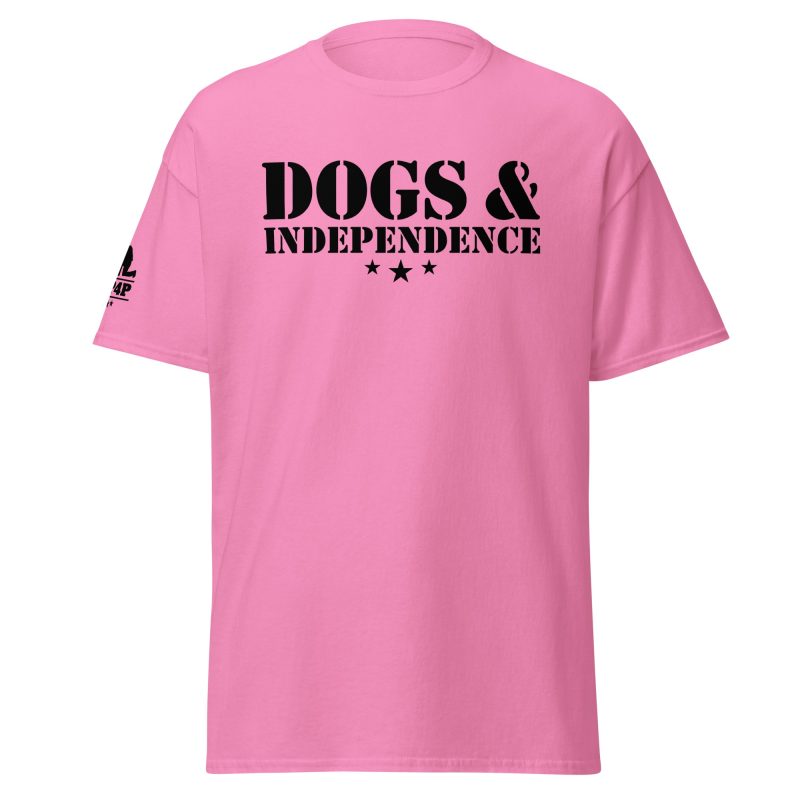 Dogs & Independence Unisex T-Shirt - Image 10