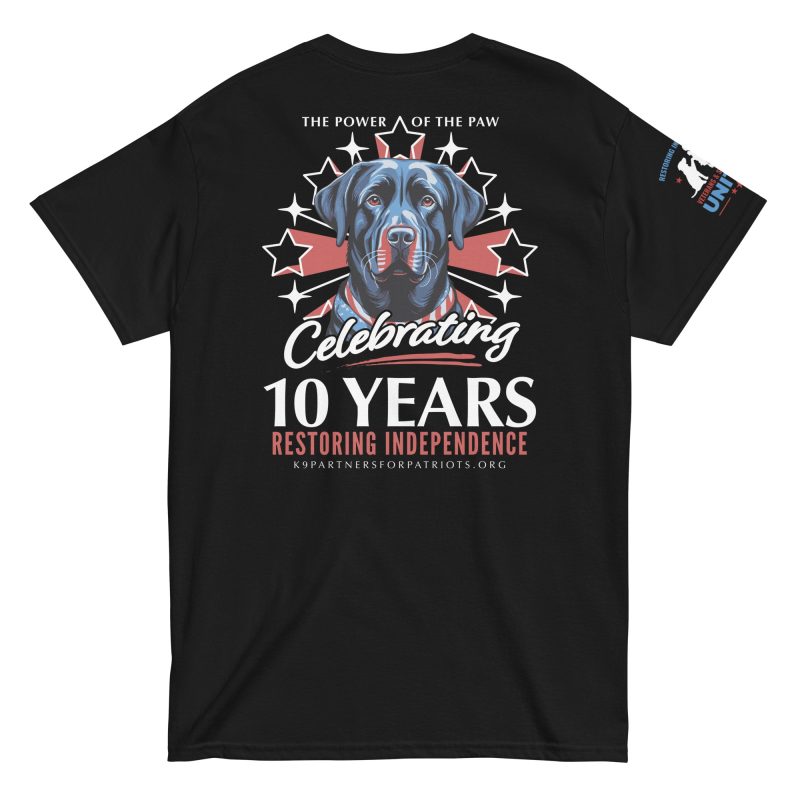 10 Year Anniversary Limited Edition T-Shirt BLACK - Image 5