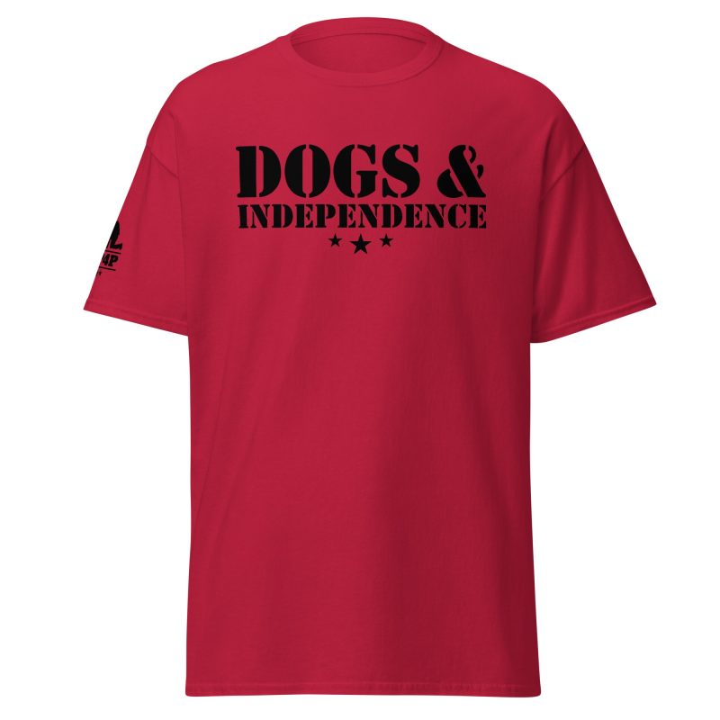 Dogs & Independence Unisex T-Shirt - Image 8