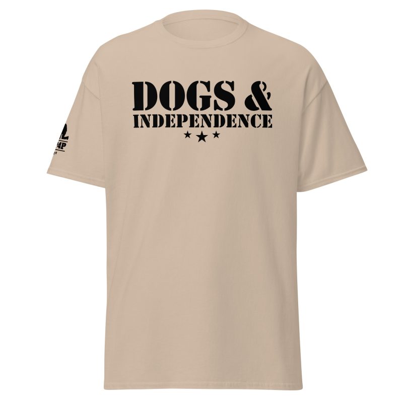 Dogs & Independence Unisex T-Shirt - Image 4