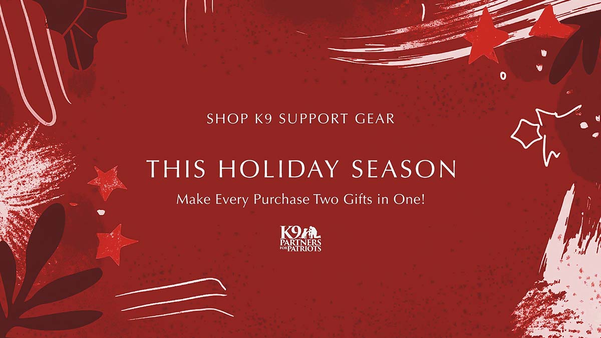 Shop K9 Support Gear This Holiday Season