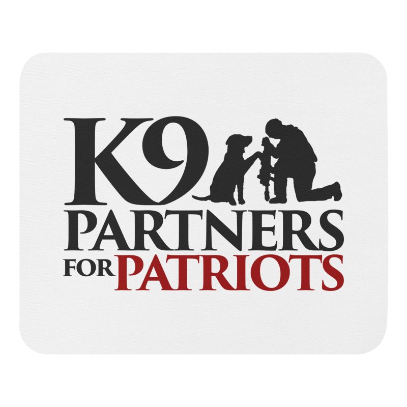 K9 Partners for Patriots Mouse Pad - Image 4