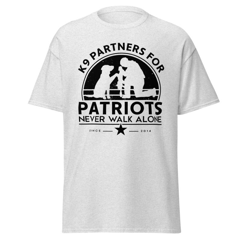 K9 Partners for Patriots Never Walk Alone T-Shirt - Image 7