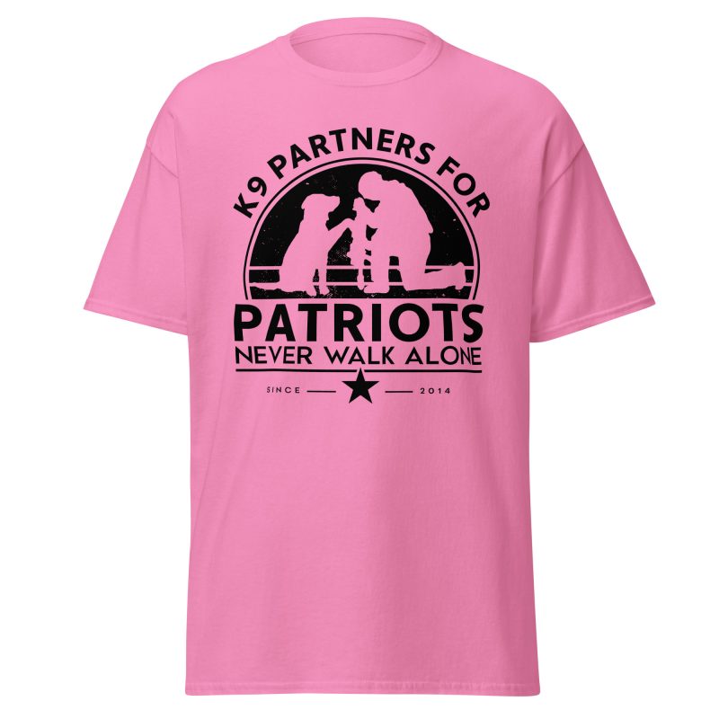 K9 Partners for Patriots Never Walk Alone T-Shirt - Image 4