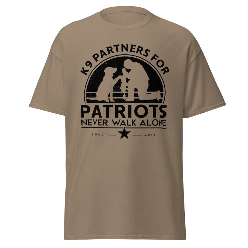 K9 Partners for Patriots Never Walk Alone T-Shirt - Image 3