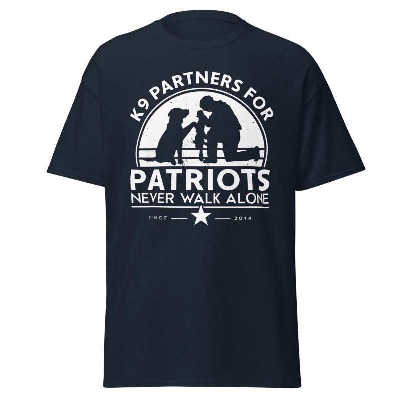 K9 Partners for Patriots Never Walk Alone T-Shirt - Image 4