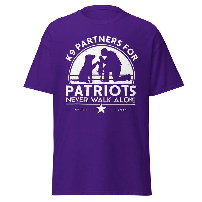 K9 Partners for Patriots Never Walk Alone T-Shirt - Image 5