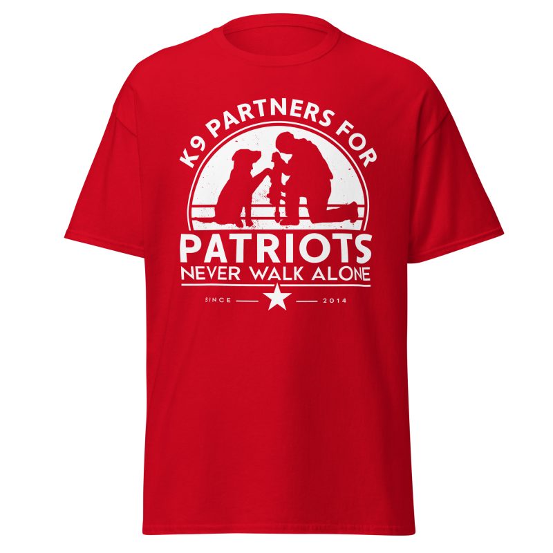 K9 Partners for Patriots Never Walk Alone T-Shirt - Image 6