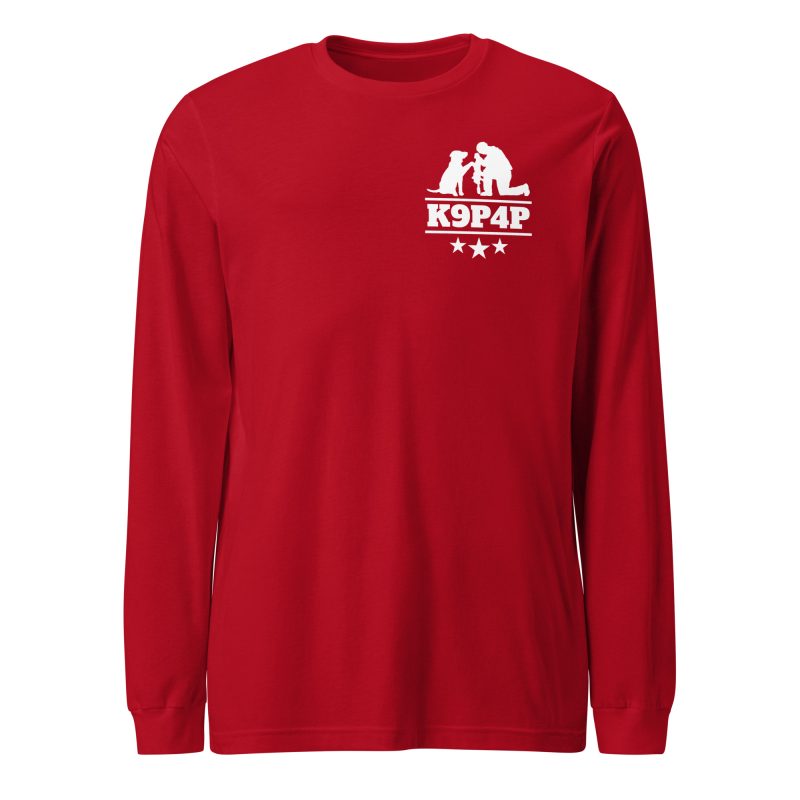 Never Walk Alone Long-Sleeve T-Shirt | K9 Partners for Patriots - Image 6