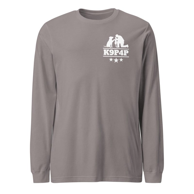 Never Walk Alone Long-Sleeve T-Shirt | K9 Partners for Patriots - Image 13